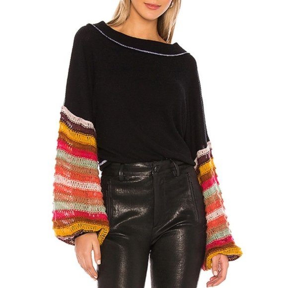 Free People Tops - Free People Cha Cha Balloon Sleeve Top.